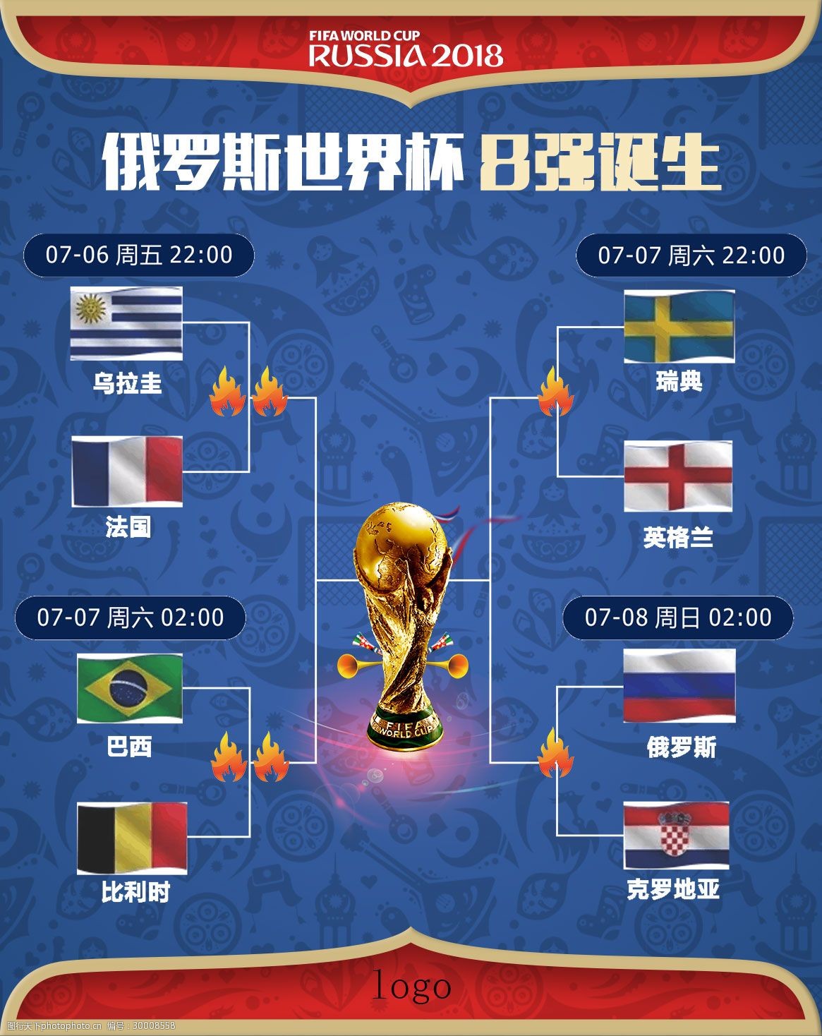 四个不同大